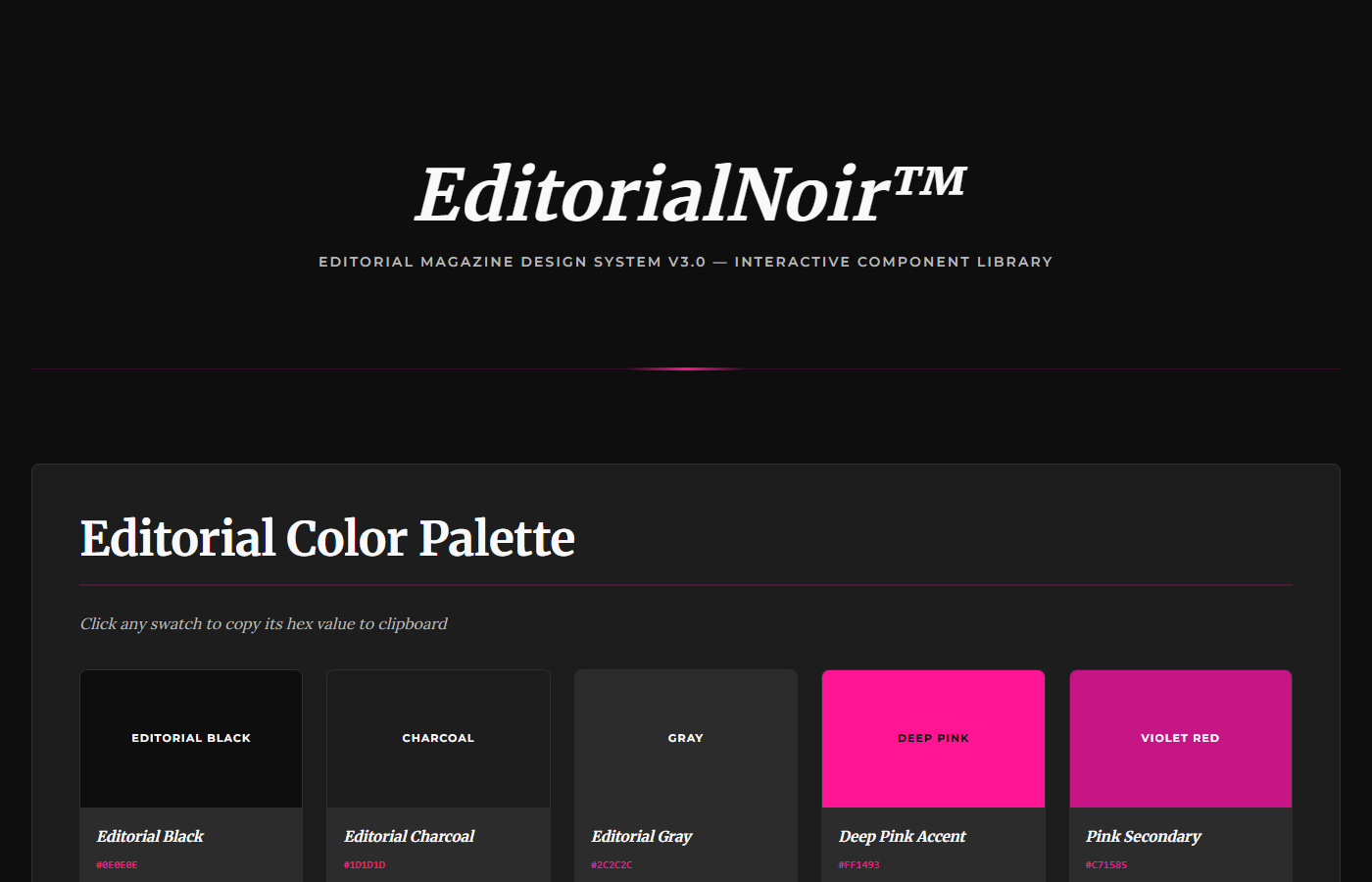 Midnight Meow UI Kit preview