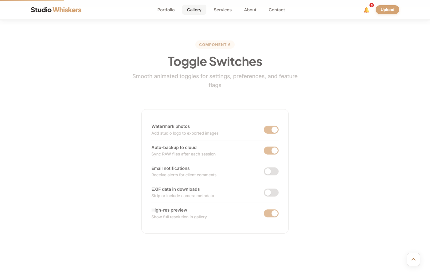 Studio Whiskers preview 2